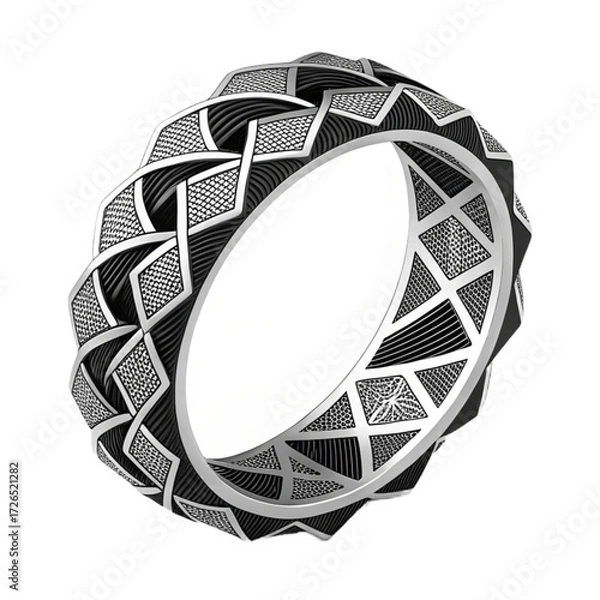 Obraz Soccer ball on white background