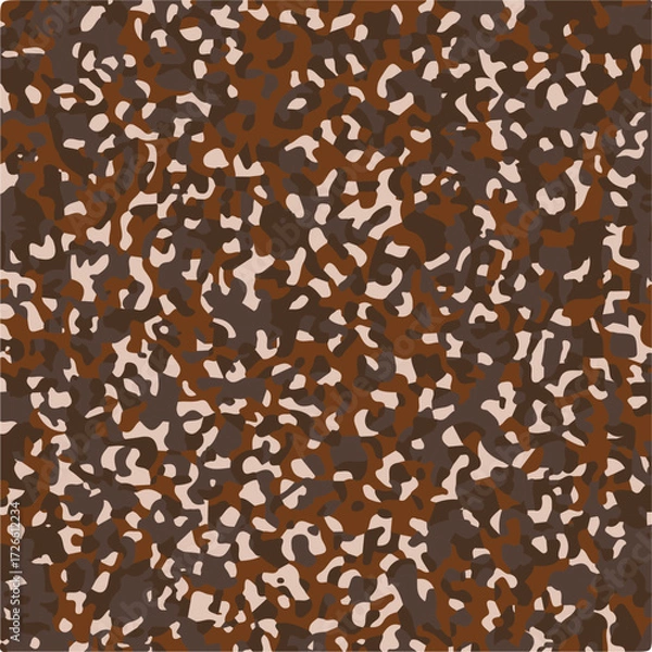 Obraz Leopard skin print, watercolor effect, black, brown, beige, and white gradients, overlapping elements, seamless pattern
