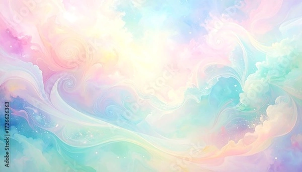 Obraz Pastel cloudscape