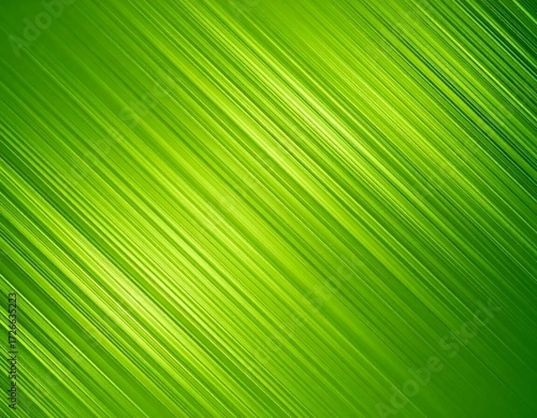 Fototapeta Abstract diagonal green lines background