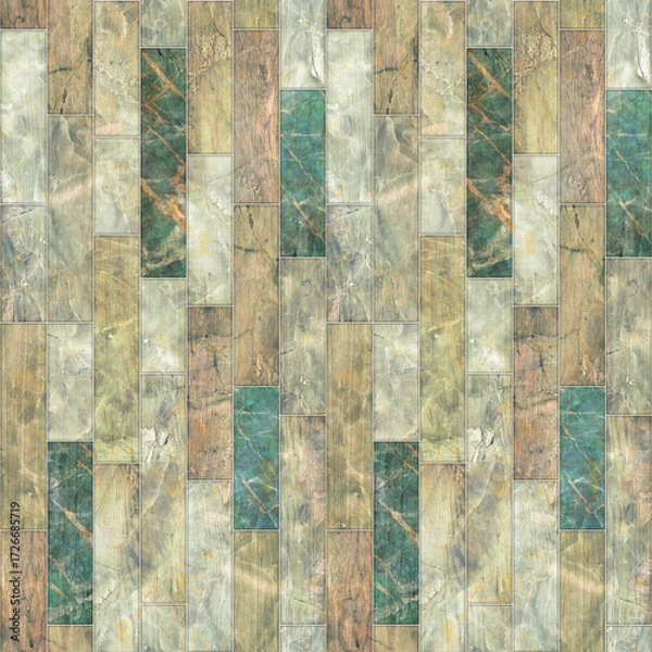 Fototapeta Seamless abstract marble mixed texture design illustration.	
