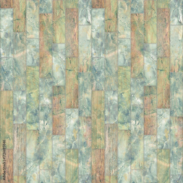 Fototapeta Seamless abstract marble mixed texture design illustration.	
