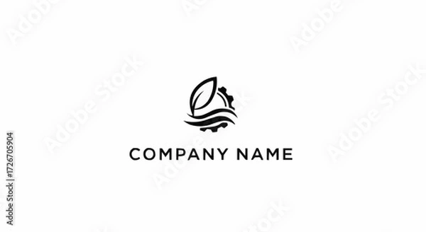 Fototapeta abstract logo design