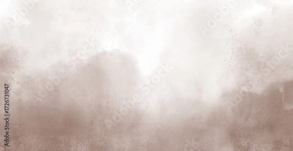 Fototapeta Abstract watercolor art background template. brown and beige red watercolor backdrop empty space for text, banner, presentation or product display graphic design
