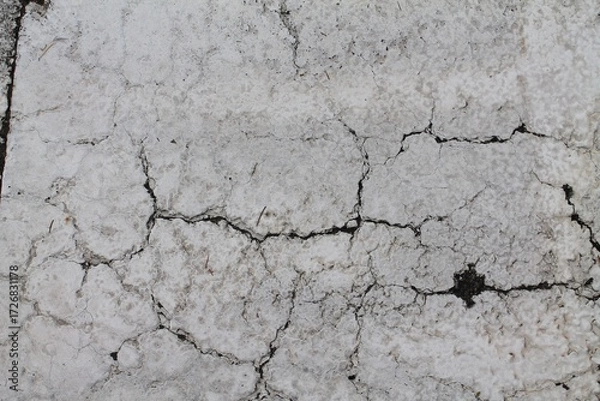 Obraz old cracked wall