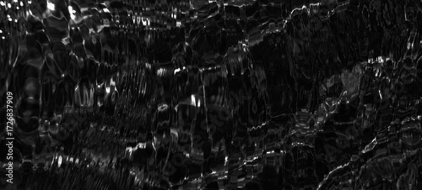 Fototapeta Fluid Art. Liquid Velvet Jade green abstract drips and wave. Marble effect background or texture
