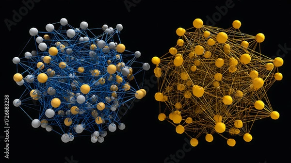Obraz Real-World Case Studies Using Blue and Yellow Network Topologies