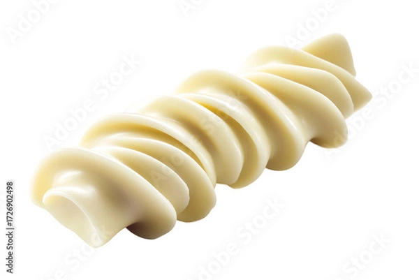 Obraz Dessert with creamy white chocolate interior isolated on transparent background