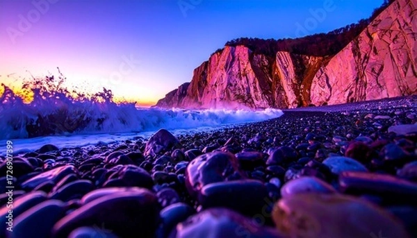 Fototapeta A breathtaking display of nature's raw power.  