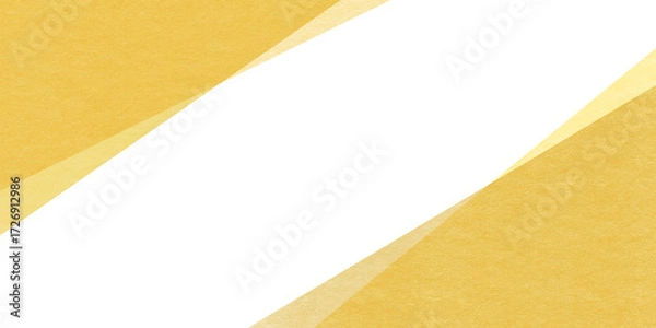 Obraz 橙色の和を感じる幾何学的な背景フレーム