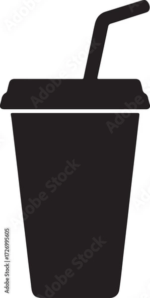 Obraz CUP VECTOR SILHOUET5TE