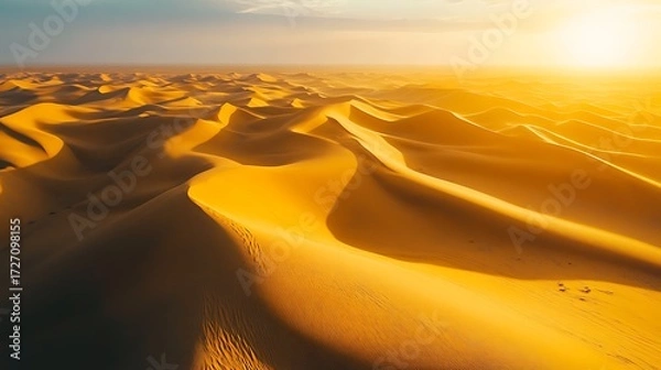 Obraz sunset in the sand