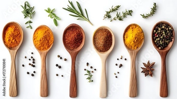 Obraz spices and herbs