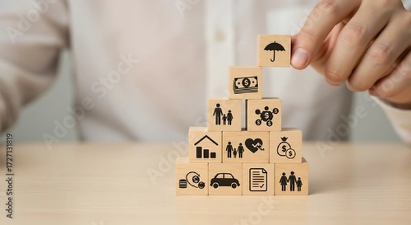 Fototapeta Building a Secure Future Through Comprehensive Insurance Protection Strategies