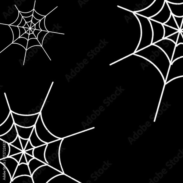 Obraz black and white halloween background