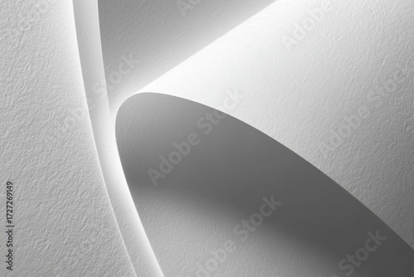 Fototapeta A white paper textured background with fine grain and a matte surface, ideal for editorial layouts and clean minimal designs.
