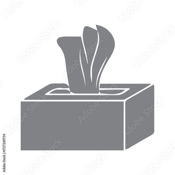 Fototapeta Tissue Box Icon