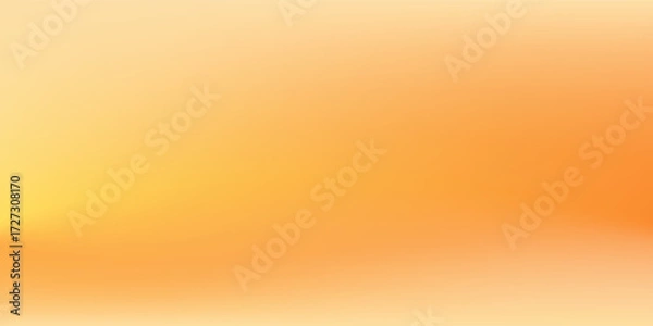 Fototapeta White orange grainy gradient background, black backdrop, noise texture effect,webpage header, wide banner size