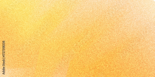 Fototapeta White orange grainy gradient background, black backdrop, noise texture effect,