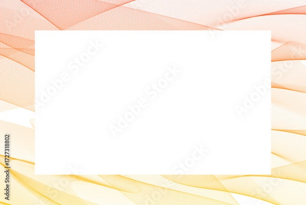 Fototapeta Abstract Lines Frame Background