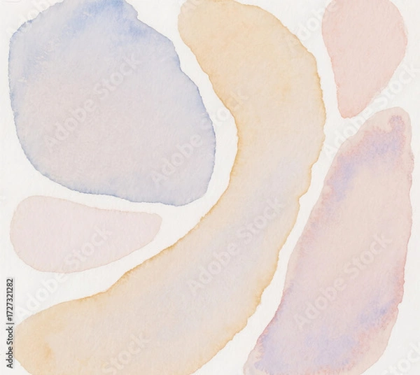 Obraz Abstract Pastel Watercolor Texture