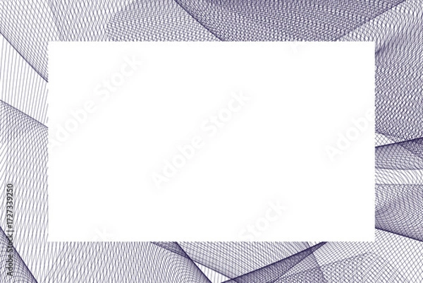 Fototapeta Abstract Lines Frame Background