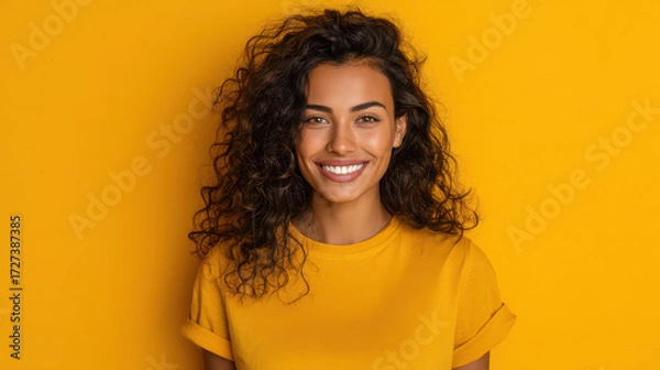 Obraz Setembro Amarelo Background with Yellow Ribbon – Suicide Prevention Awareness Design