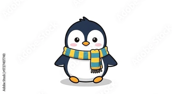Obraz Penguin cartoon.