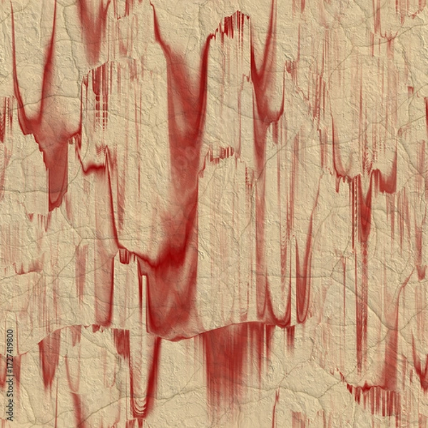 Fototapeta Abstract marble pattern allover watercolor texture.  Grunge filter.