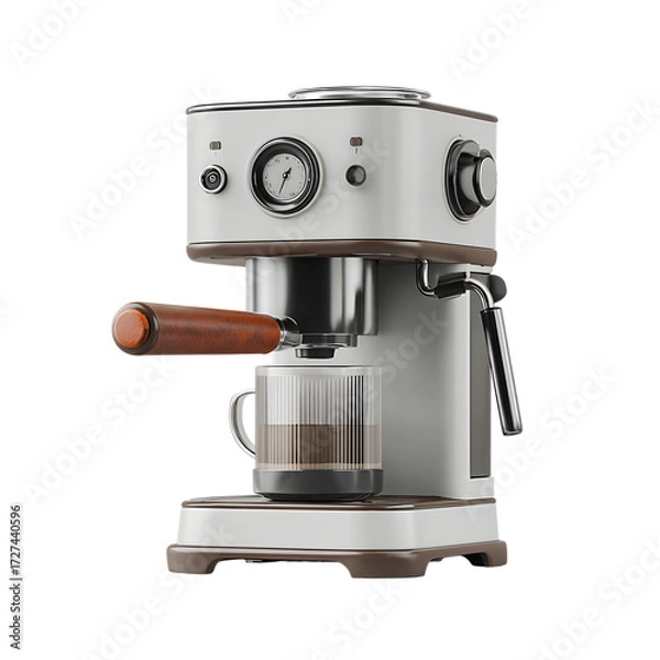 Obraz Coffee Maker Enhances Flavor Every Cup. PNG