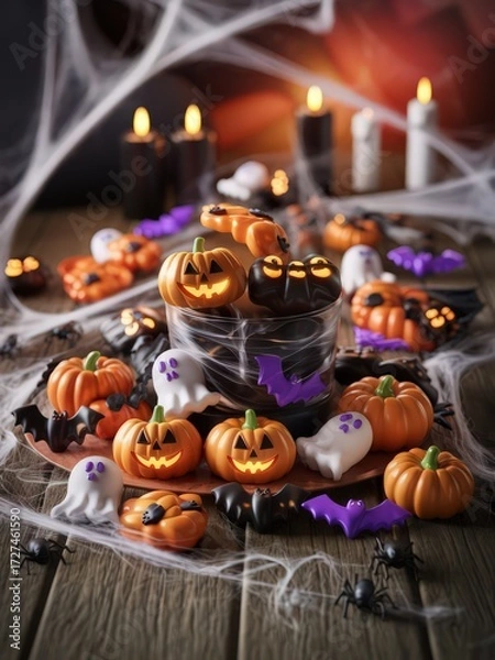 Obraz Halloween Table Decorations