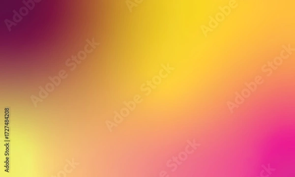 Obraz Vibrant Yellow Orange Gradient Abstract Background, Yellow, Orange