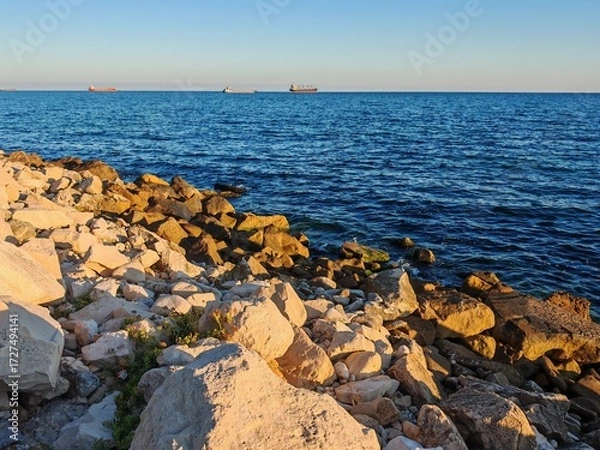 Fototapeta Nice view from Varna and Black sea