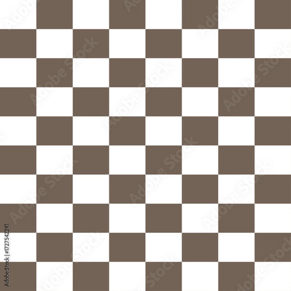 Fototapeta chess board pattern seamless geometric