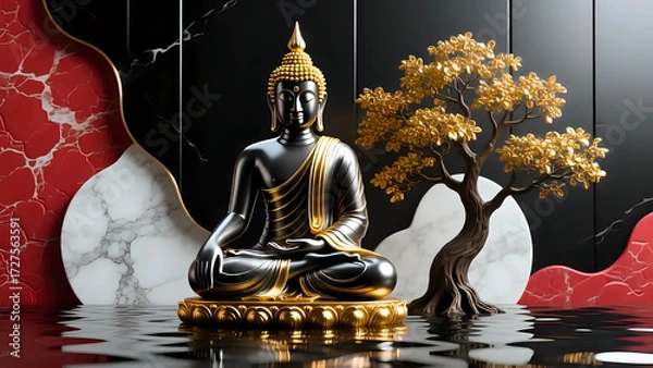 Obraz Statue of lord Buddha 