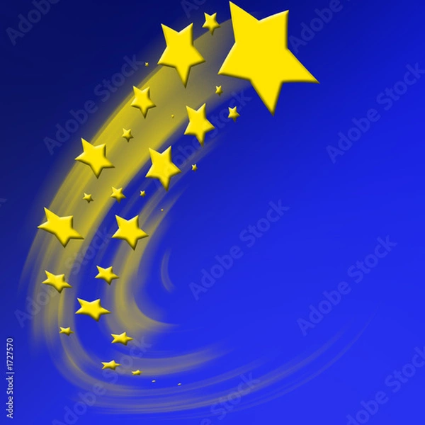 Obraz flying stars