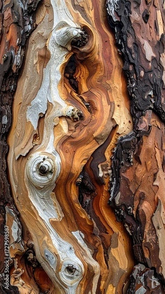 Obraz Close-up bark texture