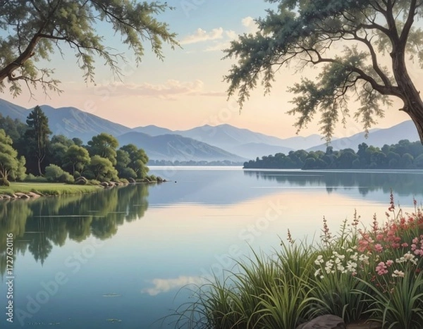 Obraz Trendy background. 