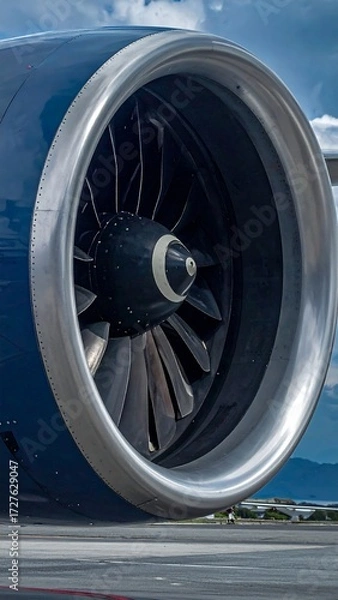 Obraz Close-up jet engine (1)