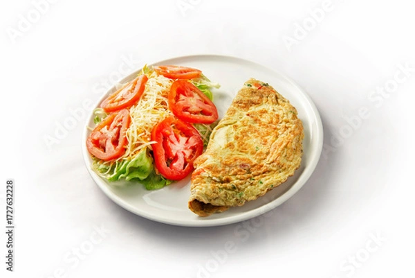 Obraz Prato executivo - Omelete com salada