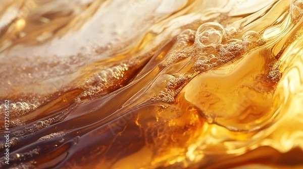 Fototapeta Enchanted fantasy world of colorful swirling dreamscape high resolution picture