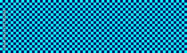 Fototapeta Seamless Checkered Pattern, Modern Checkered Pattern cyan And blue dark Texture Chess Print
 .blue metal pattern texture illustration 