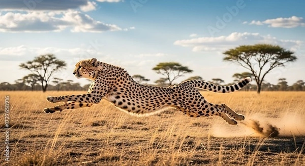 Obraz Running Cheetah. (1)