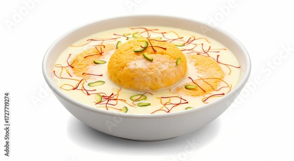 Obraz rice pudding with apples