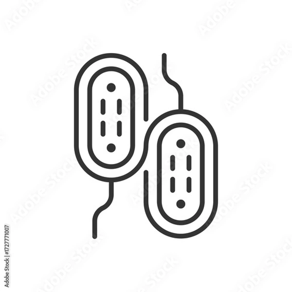 Fototapeta Microbe Icon