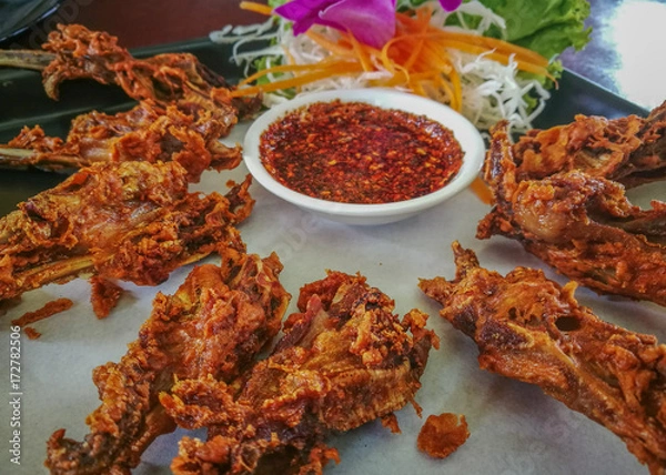 Obraz Fried Duck Lips