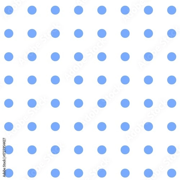 Fototapeta seamless pattern with blue dots