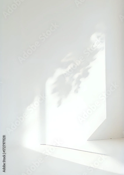 Obraz Minimal Sunlight Window Shadow with Indoor Plants