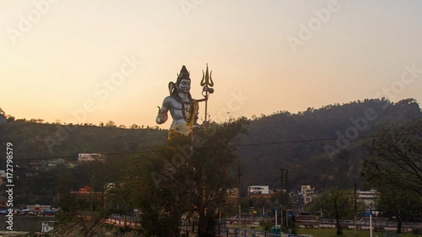 Obraz Shiva statue in Haridwar