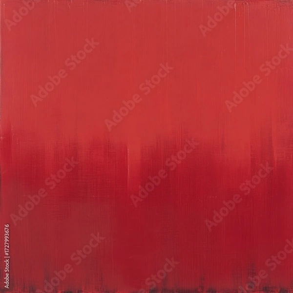Fototapeta Abstract red gradient with textured vertical brush strokes creating a blurred, layered effect evoking warmth and intensity